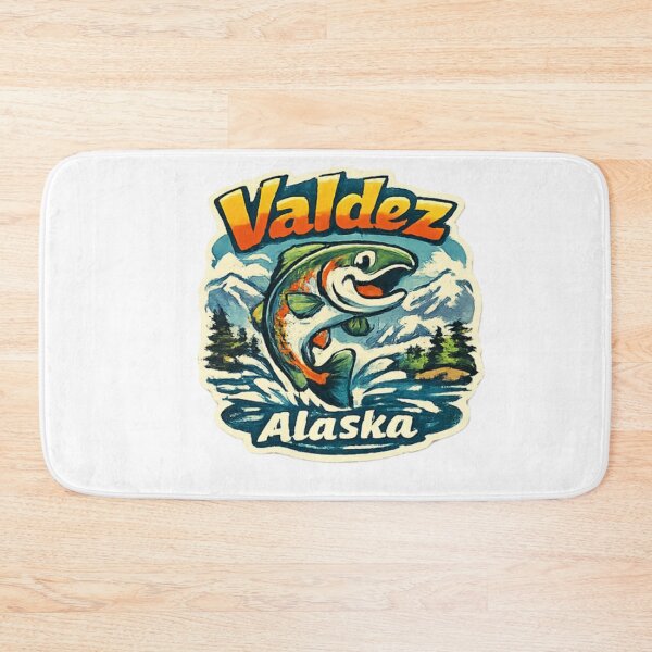 Item preview, Valdez Alaska and fish designed and sold by DamioPolArt.