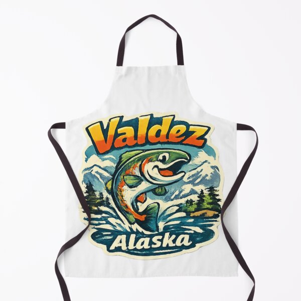 Item preview, Valdez Alaska and fish designed and sold by DamioPolArt.