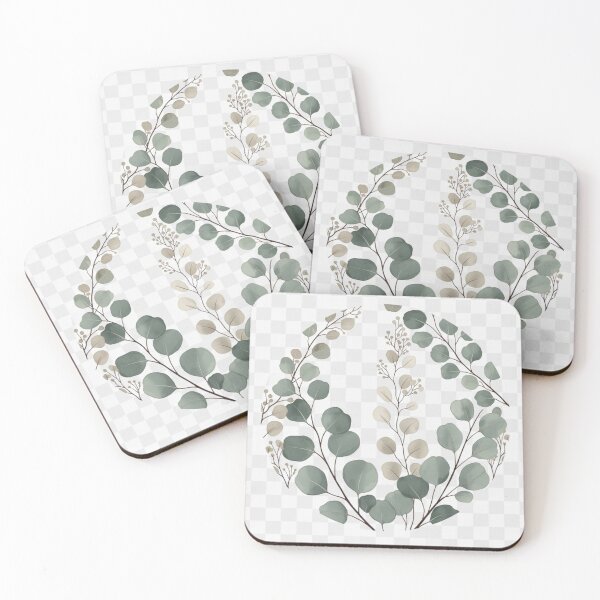 Item preview, Sage Green Eucalyptus Wreath | Minimal Botanical Design designed and sold by GalleryPeak.