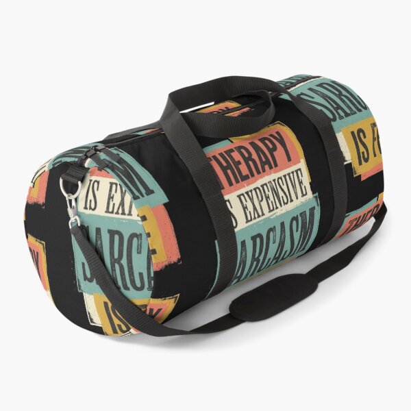 Item preview, Sarcasm Is My Therapy Retro Typography designed and sold by AdyKurniawan.