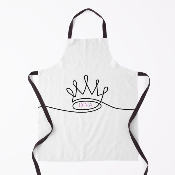 Item preview, DIVA Queen Crown | Feminine Minimalist Line Art | Girl Power Aesthetic designed and sold by ModernMoodCo.