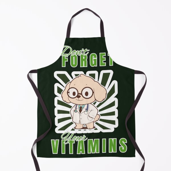 Item preview, Dont Forget Your Vitamins Cute Doctor Dog designed and sold by SoftAuraStudi0.