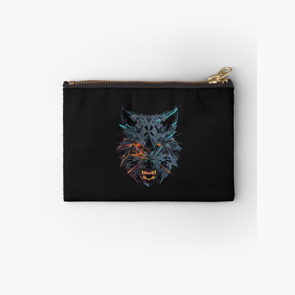 Item preview,  Geometric Wolf - Cyber Polygonal Animal & Streetwear  designed and sold by RetroWaveArtCo.