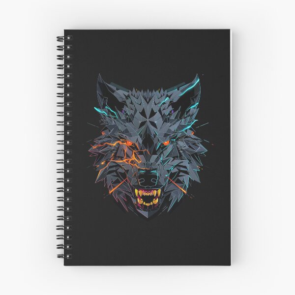 Item preview,  Geometric Wolf - Cyber Polygonal Animal & Streetwear  designed and sold by RetroWaveArtCo.