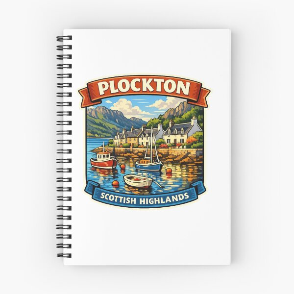 Item preview, Plockton Highlands Village Sticker Souvenir Summer Edition designed and sold by Imaginarium of Chaos falcon88 .