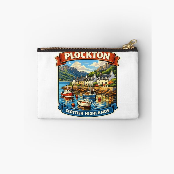 Item preview, Plockton Highlands Village Sticker Souvenir Summer Edition designed and sold by Imaginarium of Chaos falcon88 .