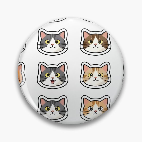 Item preview, Funny 3AM Chaotic Cats Sticker Sheet Pack designed and sold by Dhenin Studio.
