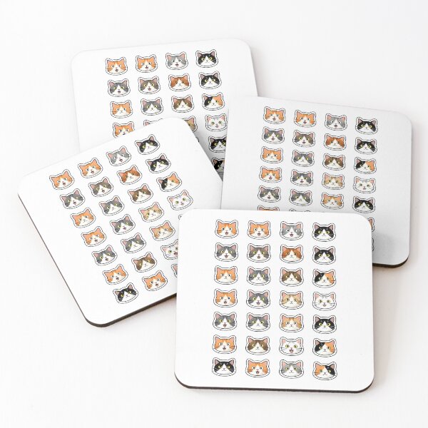 Item preview, Funny 3AM Chaotic Cats Sticker Sheet Pack designed and sold by Dhenin Studio.