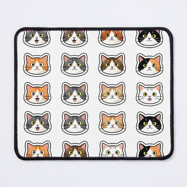 Item preview, Funny 3AM Chaotic Cats Sticker Sheet Pack designed and sold by Dhenin Studio.