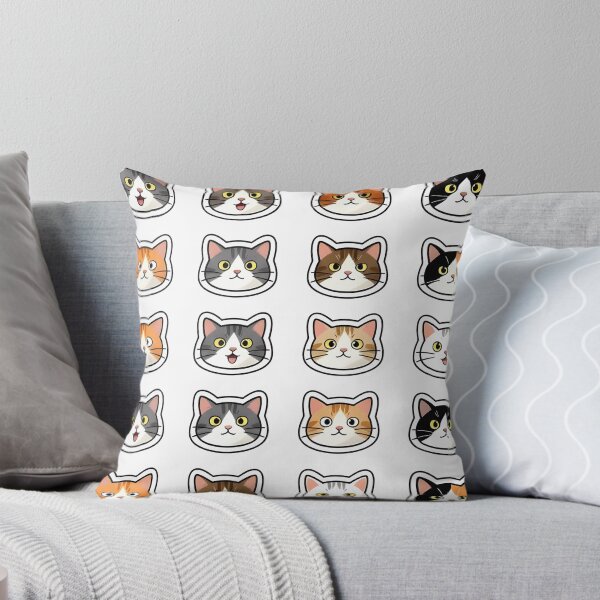 Item preview, Funny 3AM Chaotic Cats Sticker Sheet Pack designed and sold by Dhenin Studio.