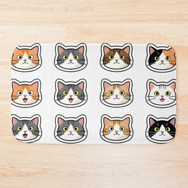 Item preview, Funny 3AM Chaotic Cats Sticker Sheet Pack designed and sold by Dhenin Studio.