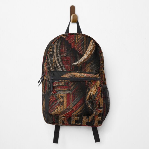 Item preview, Lead Dev Repetition Elephant Geometric Tribal Relief Art designed and sold by SavannaStrikes.