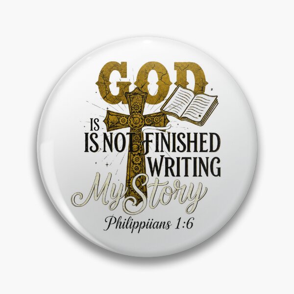 Item preview, God Is Not Finished Writing My Story  designed and sold by TheDailyCross1.