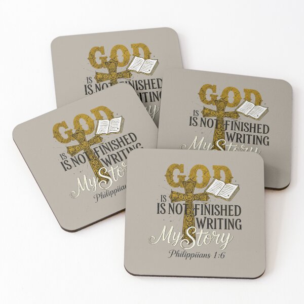 Item preview, God Is Not Finished Writing My Story  designed and sold by TheDailyCross1.