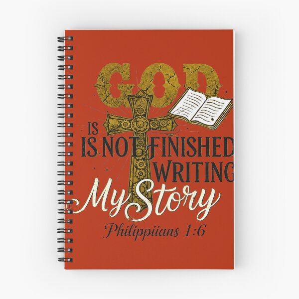 Item preview, God Is Not Finished Writing My Story  designed and sold by TheDailyCross1.