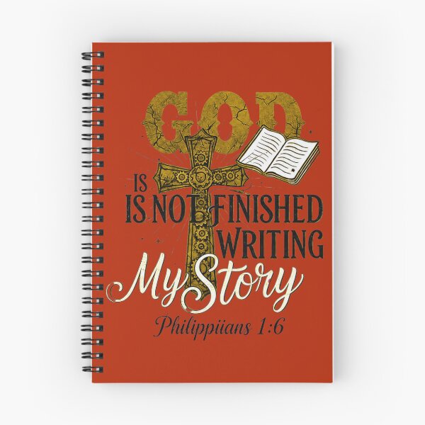 Item preview, God Is Not Finished Writing My Story  designed and sold by TheDailyCross1.