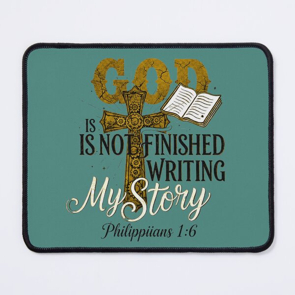 Item preview, God Is Not Finished Writing My Story  designed and sold by TheDailyCross1.
