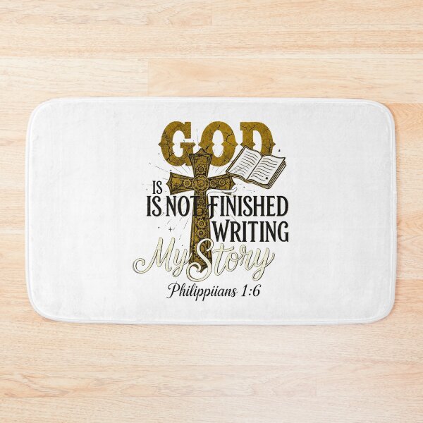 Item preview, God Is Not Finished Writing My Story  designed and sold by TheDailyCross1.