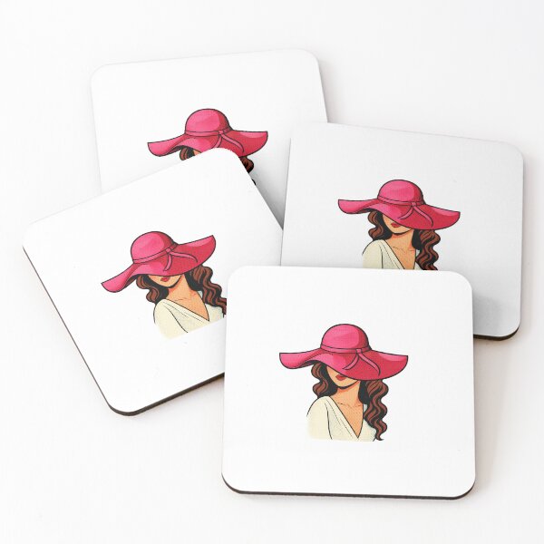 Item preview, Pink Hat Lady designed and sold by Palette & Hue.