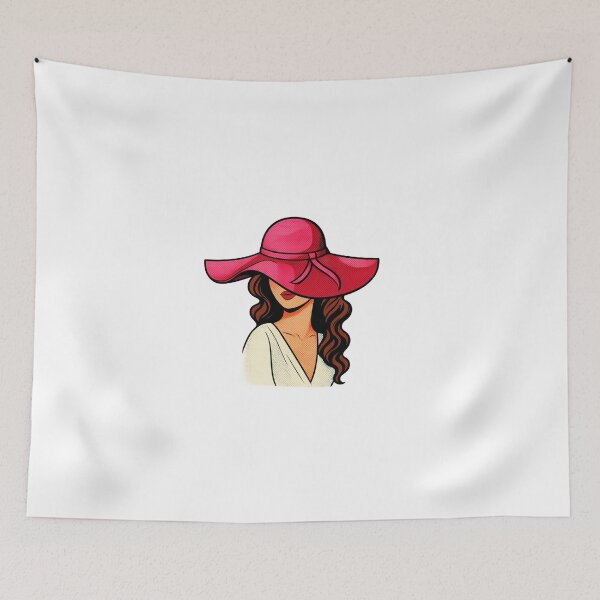 Item preview, Pink Hat Lady designed and sold by Palette & Hue.