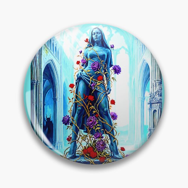 Item preview, Epic Dark Fantasy &amp; Gothic Cathedral Wall Art (3:4) designed and sold by Cyber-ART-Studio.
