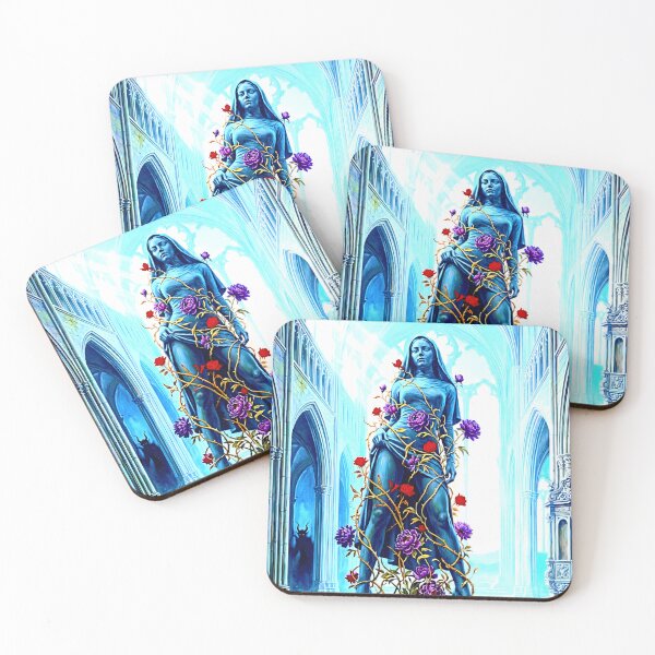 Item preview, Epic Dark Fantasy &amp; Gothic Cathedral Wall Art (3:4) designed and sold by Cyber-ART-Studio.