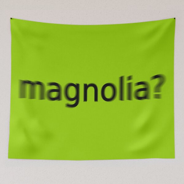 Item preview, Magnolia Supreme Green Question Unique Artwork Sign designed and sold by Doctor Schtrudel.