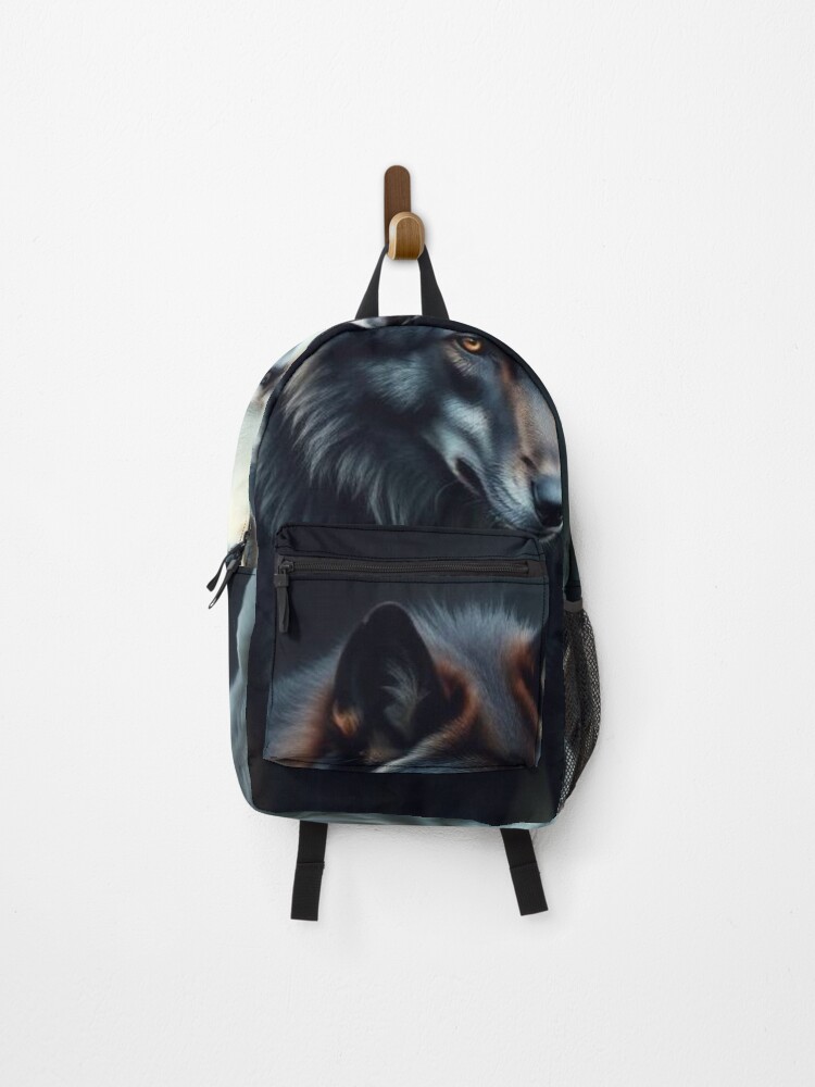 Thumbnail 1 of 3, Backpack, Wolves designed and sold by Anapret.