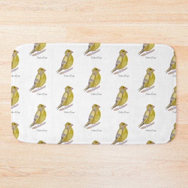 Item preview, A beautiful European greenfinch designed and sold by Les illustrations d'Adėle L..