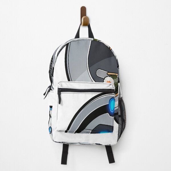 Item preview, Robot Vacuum Hiding from Sushi – Funny Chase with Chopsticks Cartoon Art designed and sold by OksArtStudio.