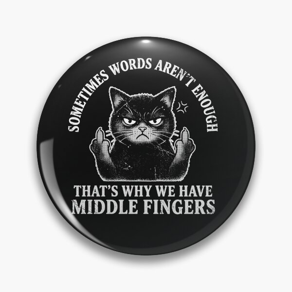 Item preview, Sarcastic Grumpy Cat Middle Finger Humor designed and sold by AdyKurniawan.