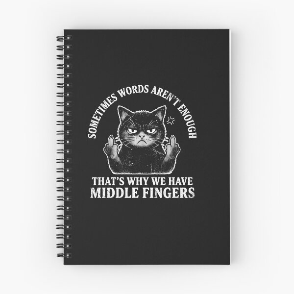 Item preview, Sarcastic Grumpy Cat Middle Finger Humor designed and sold by AdyKurniawan.