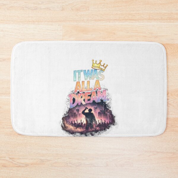 Item preview, It Was All A Dream Retro 90s Hip Hop Rap for Men & Women #244 designed and sold by vespira-motion.