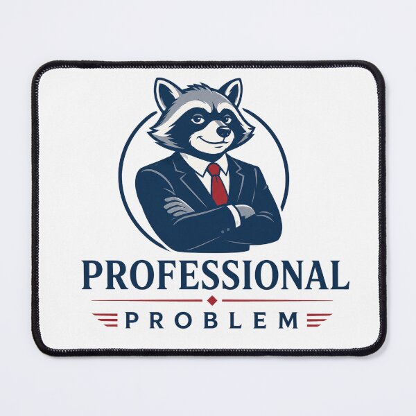 Item preview, Creating Problems Since Day One - Professional Problem Raccoon designed and sold by the-dovlat.