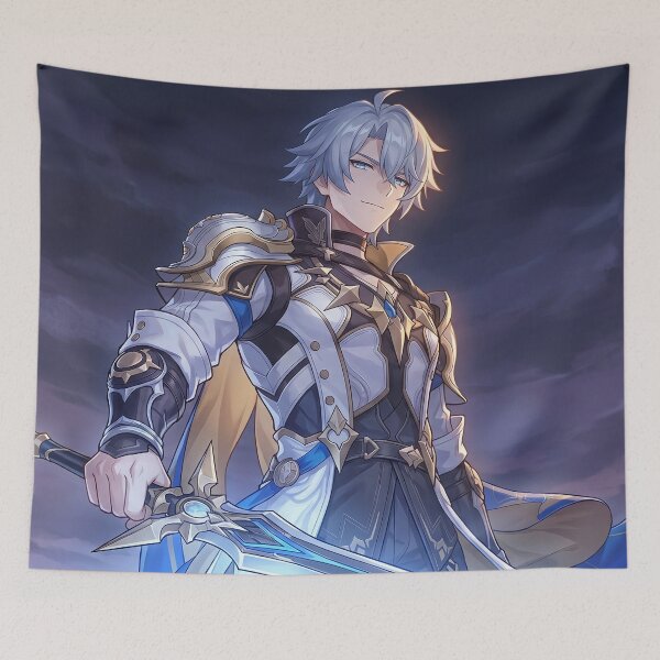 Item preview, Phainon // Honkai: Star Rail Illustration - Celestial Knight Heroic Fantasy Art designed and sold by Astraphyllia.