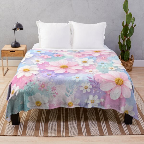 Item preview, Pastel Daisy Dream Pattern | Cottagecore Floral Spring Aesthetic designed and sold by astersgraphics.