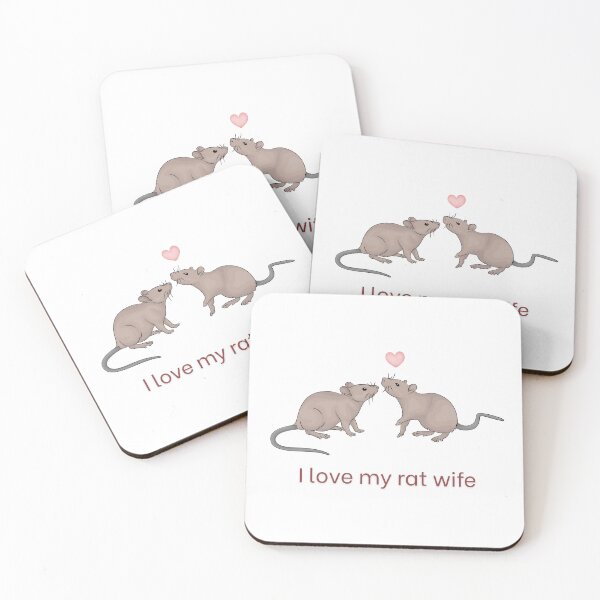 Item preview, I love my rat wife designed and sold by jesgodd.