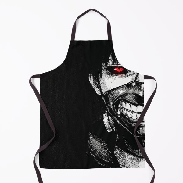 Item preview, Ken Kaneki Ghoul Mask - Dark Anime Aesthetic Art Print designed and sold by MCHDesignST.