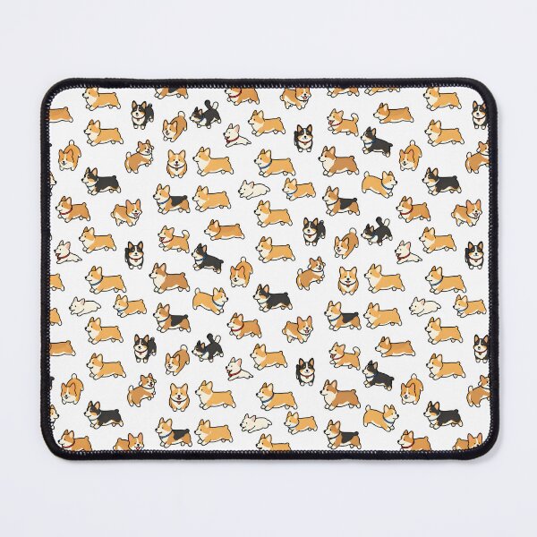 Item preview, Cute Corgi Butt and Zoomies Clean Sticker Sheet designed and sold by Dhenin Studio.