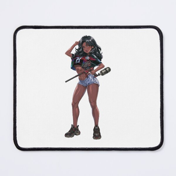 Item preview, Paintball girl in crop top and shorts designed and sold by PaintballCrew.