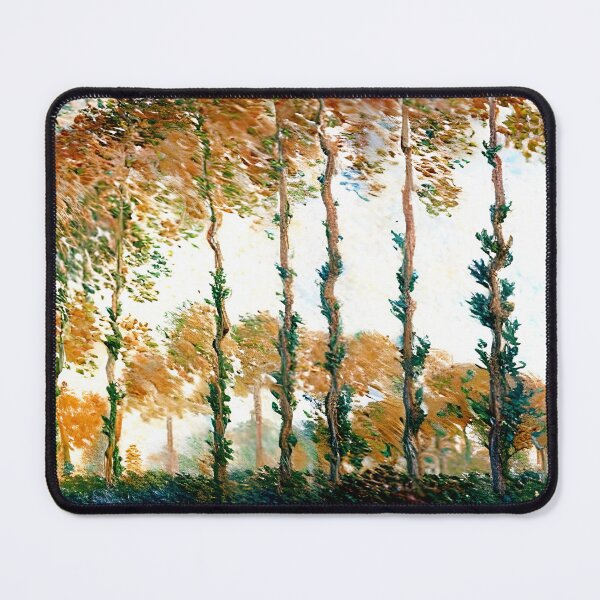 Item preview, Poplars on the Banks of the Epte: Mirrored Reflections designed and sold by artdesignsnow.