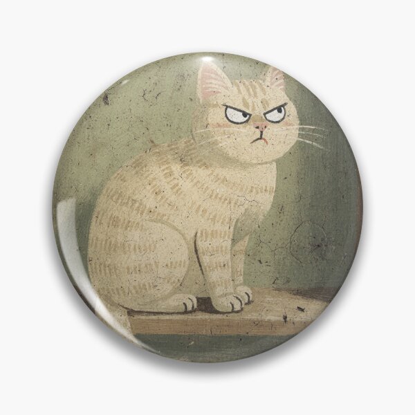 Item preview, Cream Cat Is Thoroughly Annoyed designed and sold by PictorialWhimsy.