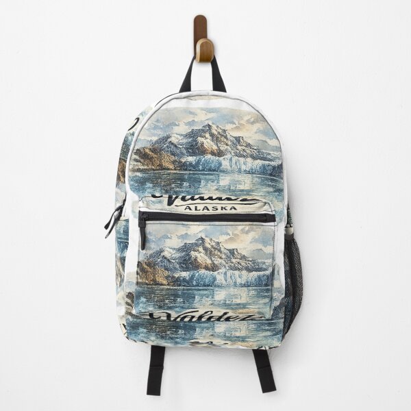 Item preview, Valdez Alaska mountains landscapes designed and sold by DamioPolArt.