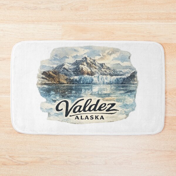 Item preview, Valdez Alaska mountains landscapes designed and sold by DamioPolArt.