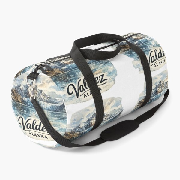 Item preview, Valdez Alaska mountains landscapes designed and sold by DamioPolArt.