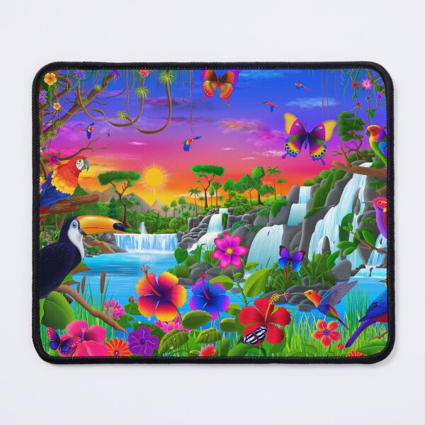 Item preview, Tropical Wonderland Version 2 designed and sold by GeraldNewtonArt.