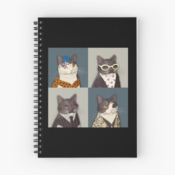 Item preview, Tuxedo Cat Variety - Rebel Chic designed and sold by Scolliecat.