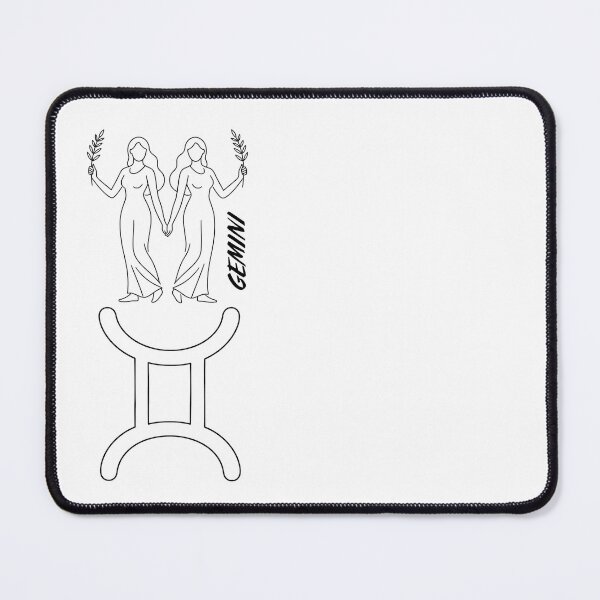 Item preview, Gemini Zodiac Sign Celestial Twins Astrology Art designed and sold by FANTASYoDarknes.