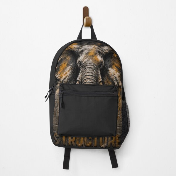 Item preview, Architect Force Elephant Blueprint Industrial Plaster Art designed and sold by SavannaStrikes.