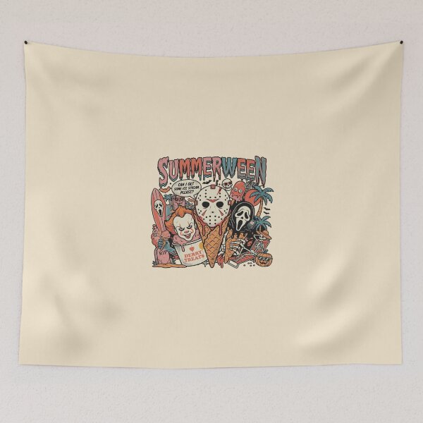 Item preview, Summerween Horror Movie Summer Mashup designed and sold by AdyKurniawan.
